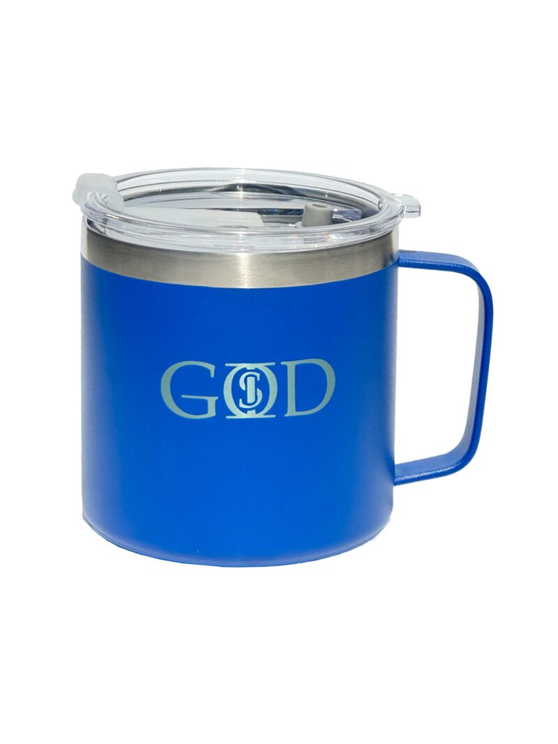God Is "14oz Coffee Mug" - Royal Blue