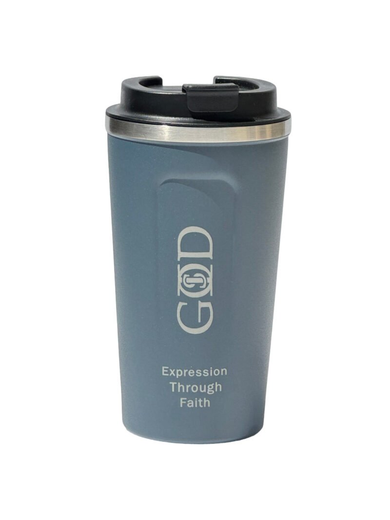 God Is "20oz Coffee Cup" - Blue Steal