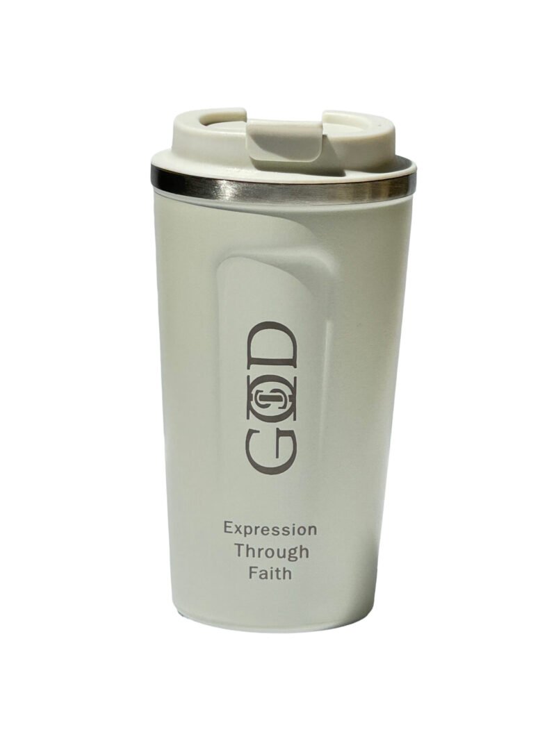 God Is "20oz Coffee Cup" - White