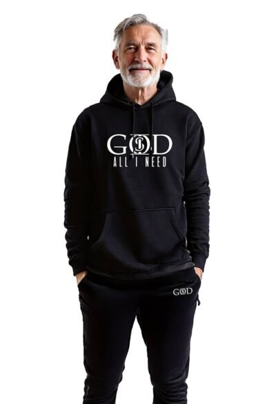 God Is "All I Need" - Black Hoodie