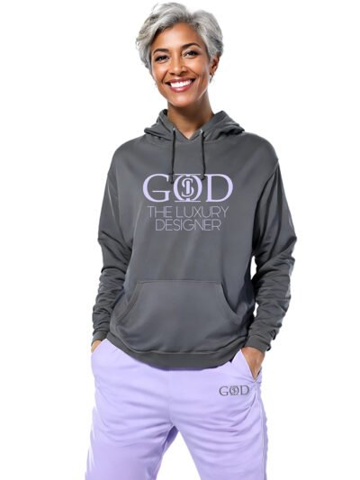 God Is "The Luxury Designer" - Grey Hoodie