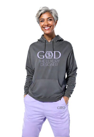 God Is "The Luxury Designer" - Grey Hoodie