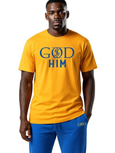 God Is "Him" - Gold T-Shirt
