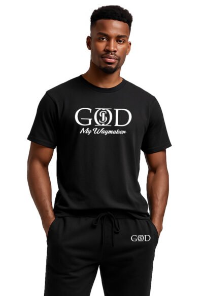 God Is "My Waymaker" - Black T-Shirt