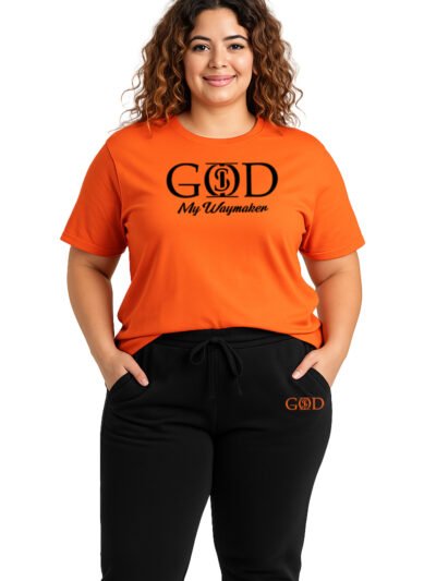 God Is "My Waymaker" - Orange T-Shirt
