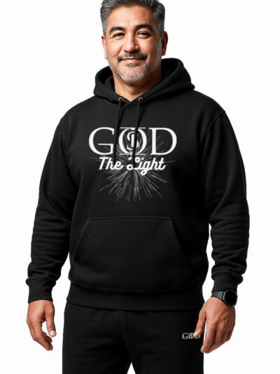 God Is "The Light" - Black Hoodie