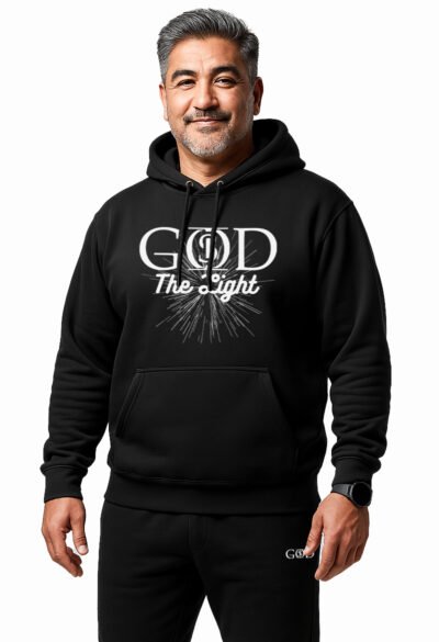God Is "The Light" - Black Hoodie