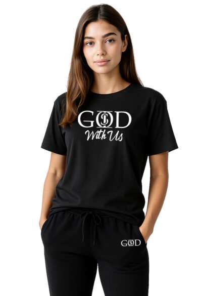 God Is "With Us" - Black T-Shirt